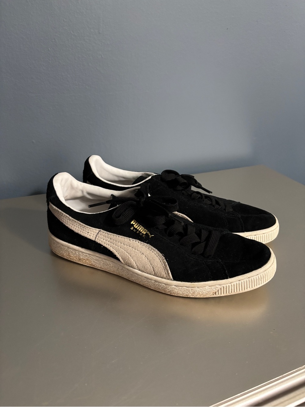 Puma Suede Classic XXI Men's 8 Sneakers Black